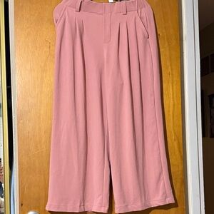 HALARA Pink Wide Leg Pants